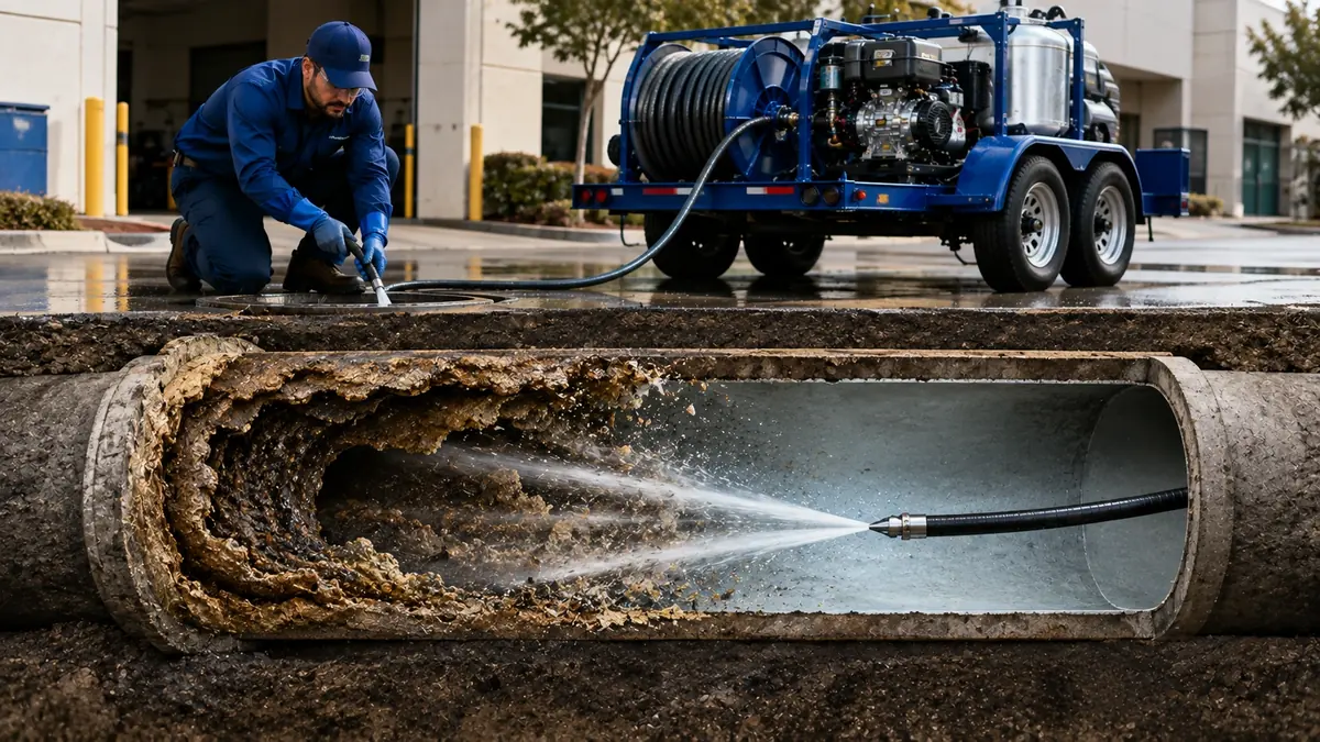Sewer Pipe Descaling in Mentone